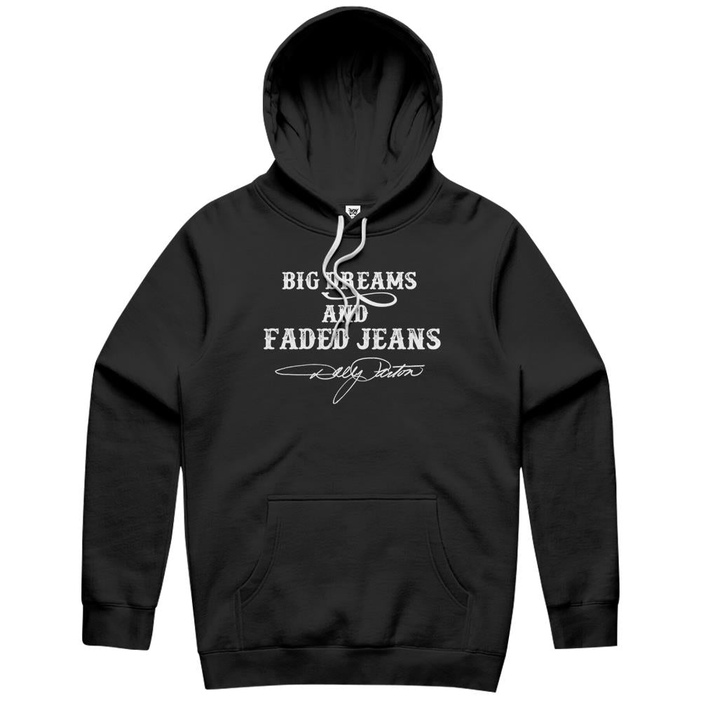 Big Dreams And Faded Jeans Dolly Parton Hoodie