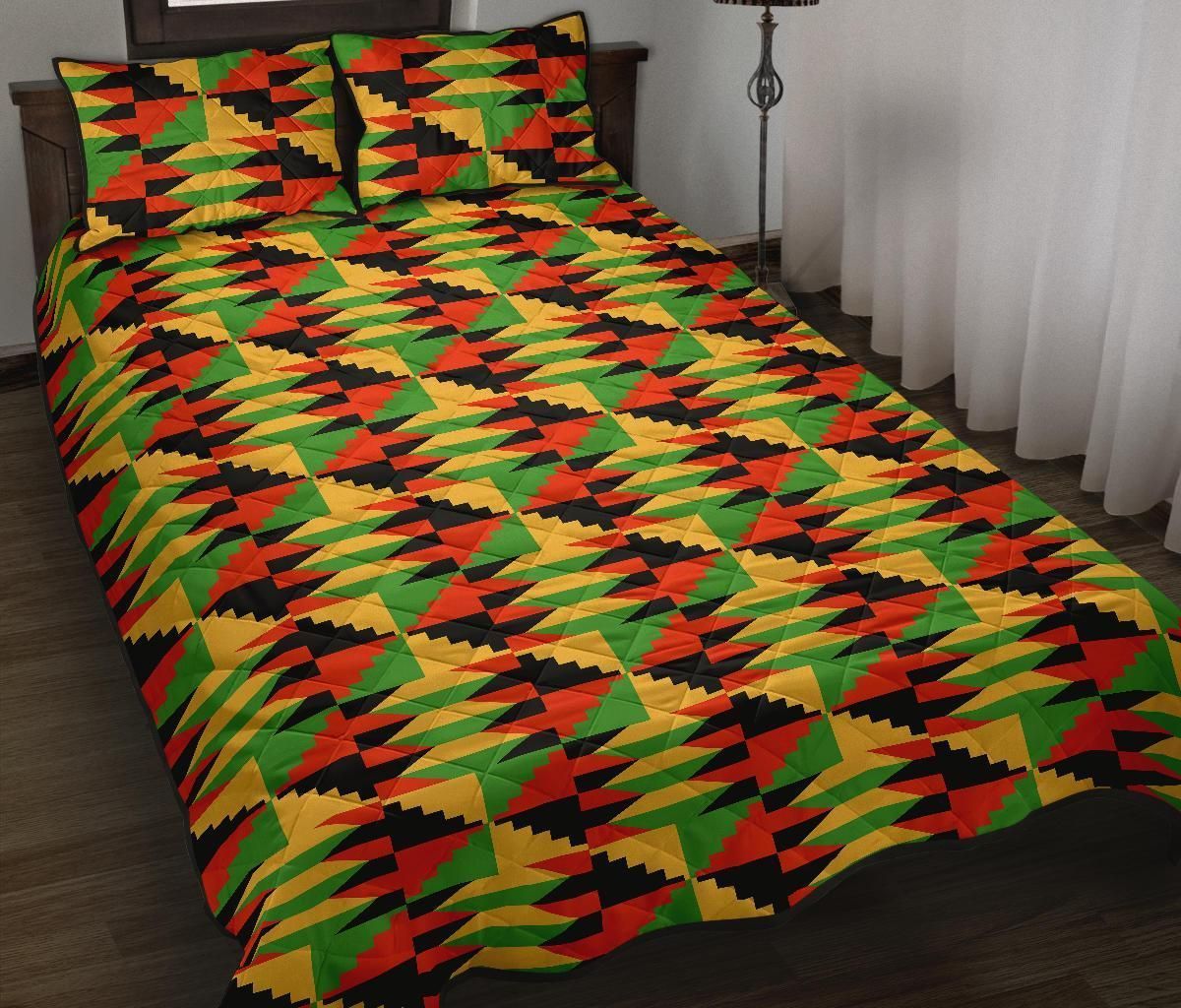 Kente African Bedding Set All Over Prints