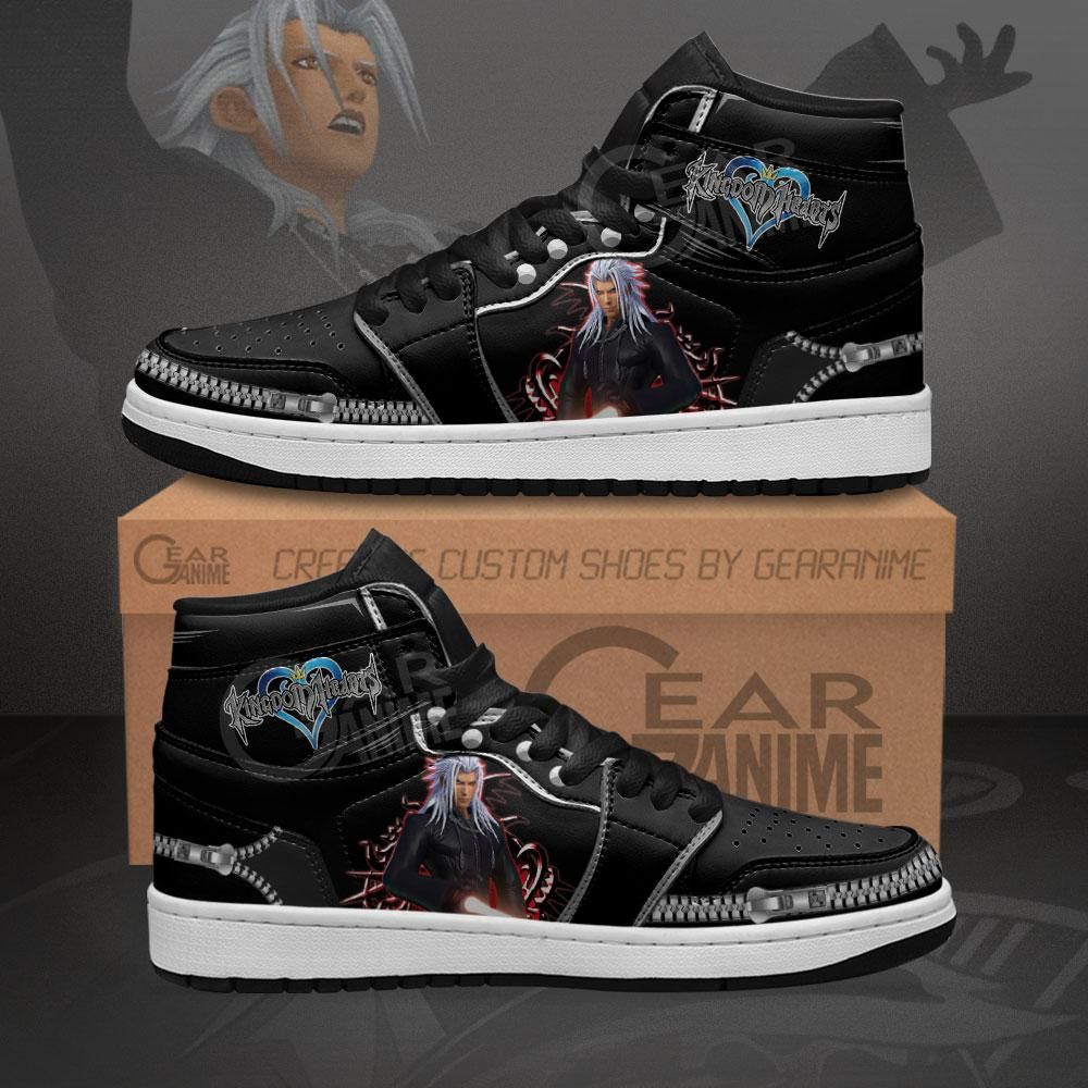 Kingdom Hearts Xemnas Anime Air Jordan Shoes Sport Sneakers