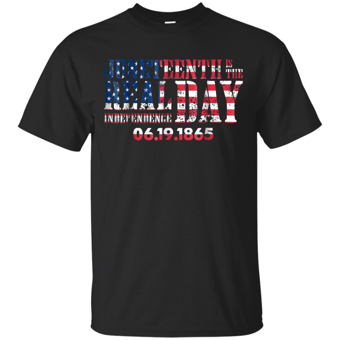 The Real Independence Day,African Americans History Shirt