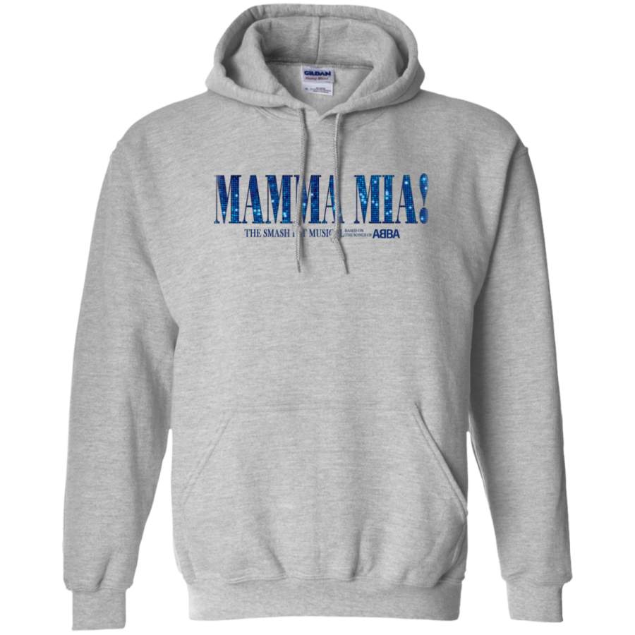 AGR Mamma Mia The Smash Hit Musical ABBA Gildan Pullover Hoodie