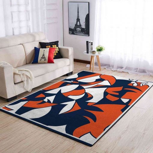 Denver Broncos Area Sku 1859 Area Rug Living Room Rug Home Decor Carpets