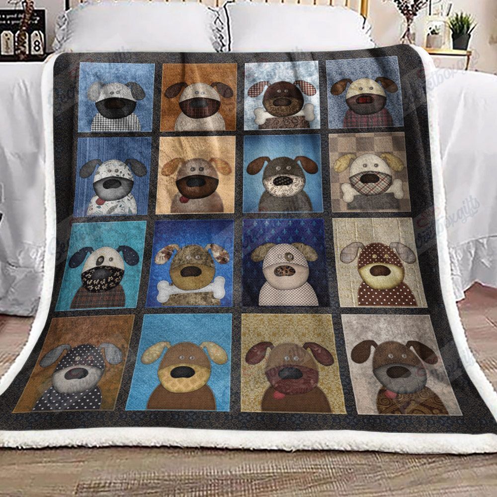 Puppy Xa1902359Cl Fleece Blanket