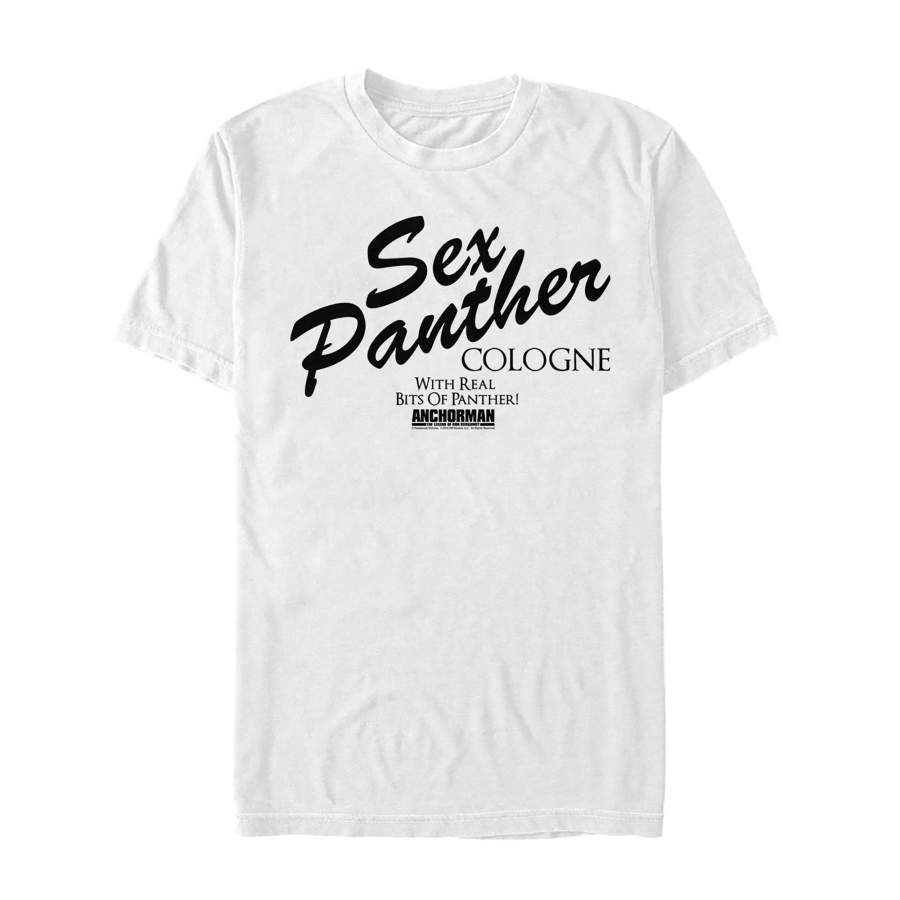 Anchorman Men’s Panther Cologne Logo  T Shirt