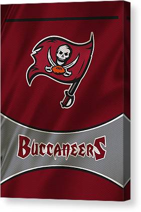 11 Tampa Bay Buccaneers Uniform Joe Hamilton Canvas Print