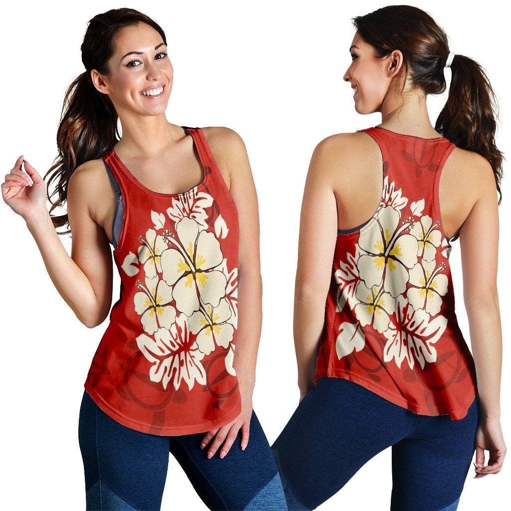 Hawaiian Hibiscus Polynesian Racerback Tank Ha20869