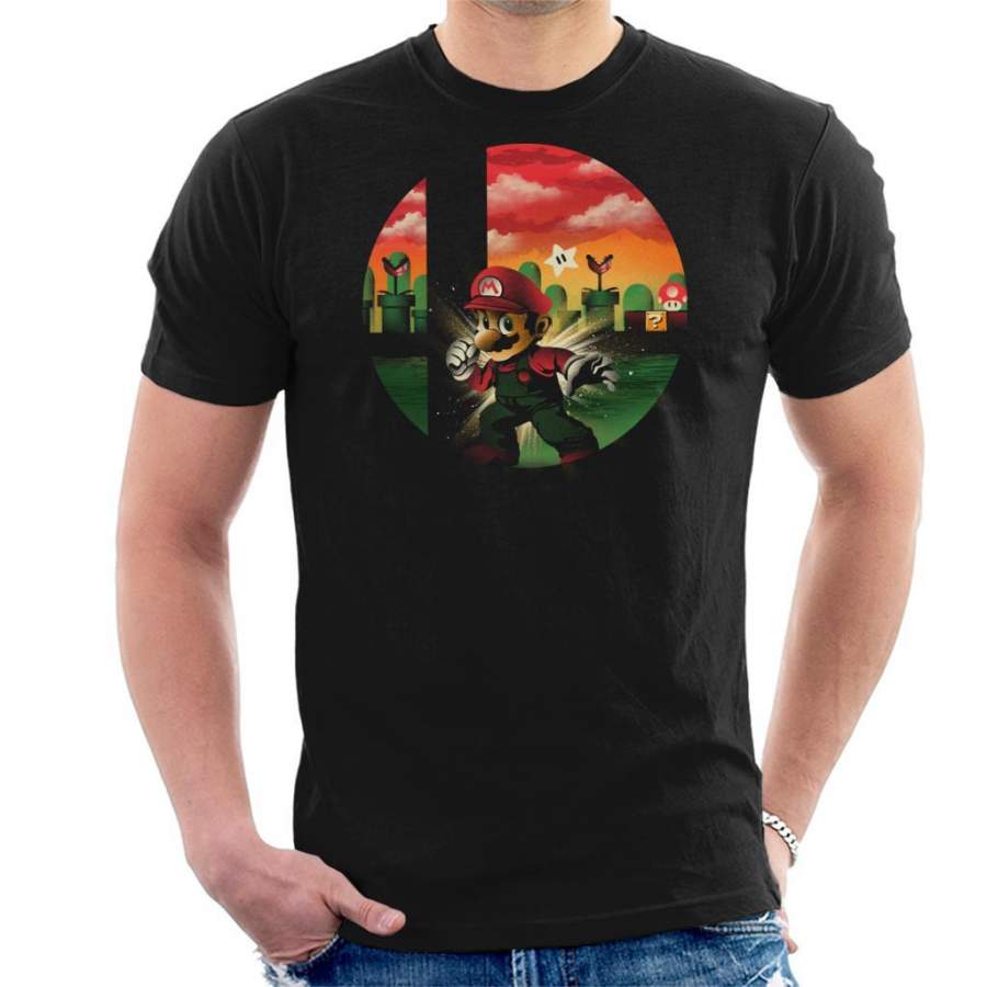 Smashbros Mario Men’s T-Shirt