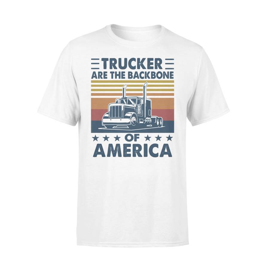 Trucker Are The Backbone Of America T-shirt