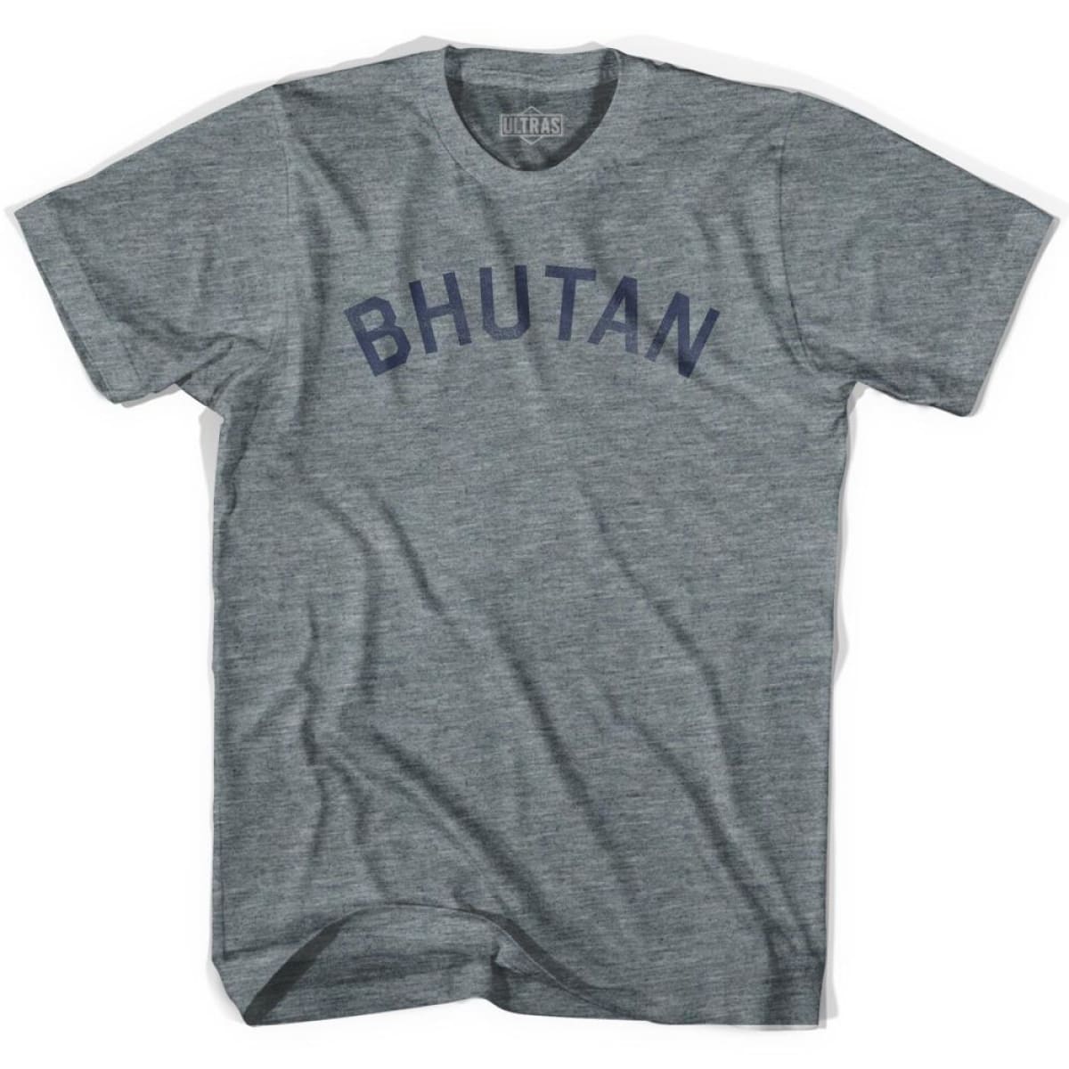 Bhutan Vintage City Youth Tri-Blend T-shirt