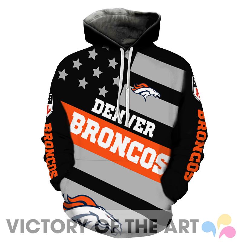 American Stars Proud Of Denver Broncos Hoodie