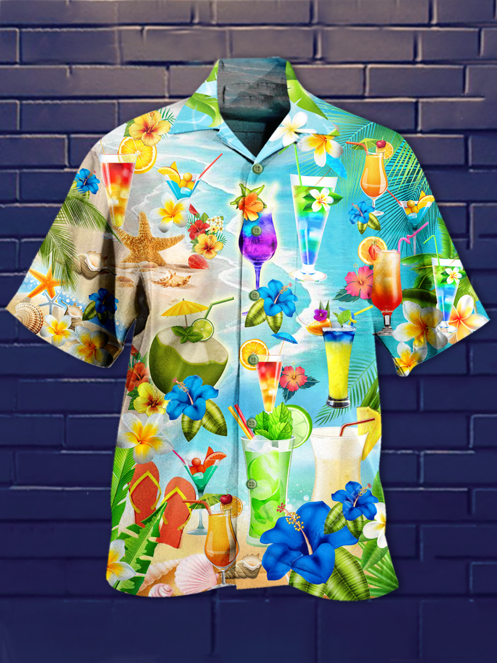 Drink Cocktails And Say Aloha Hawaiian Shirt – For Men And Women