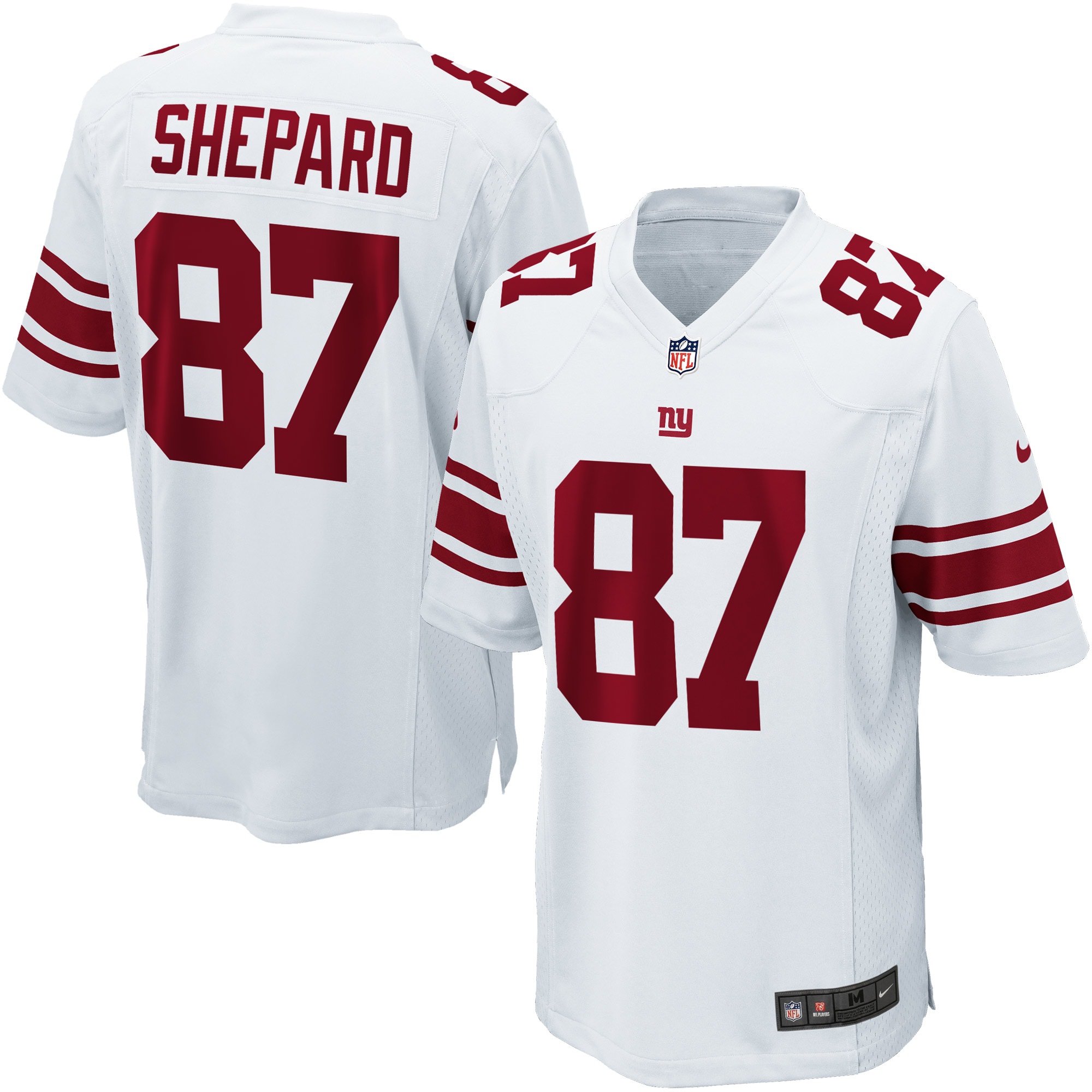 Sterling Shepard New York Giants Game Jersey – White