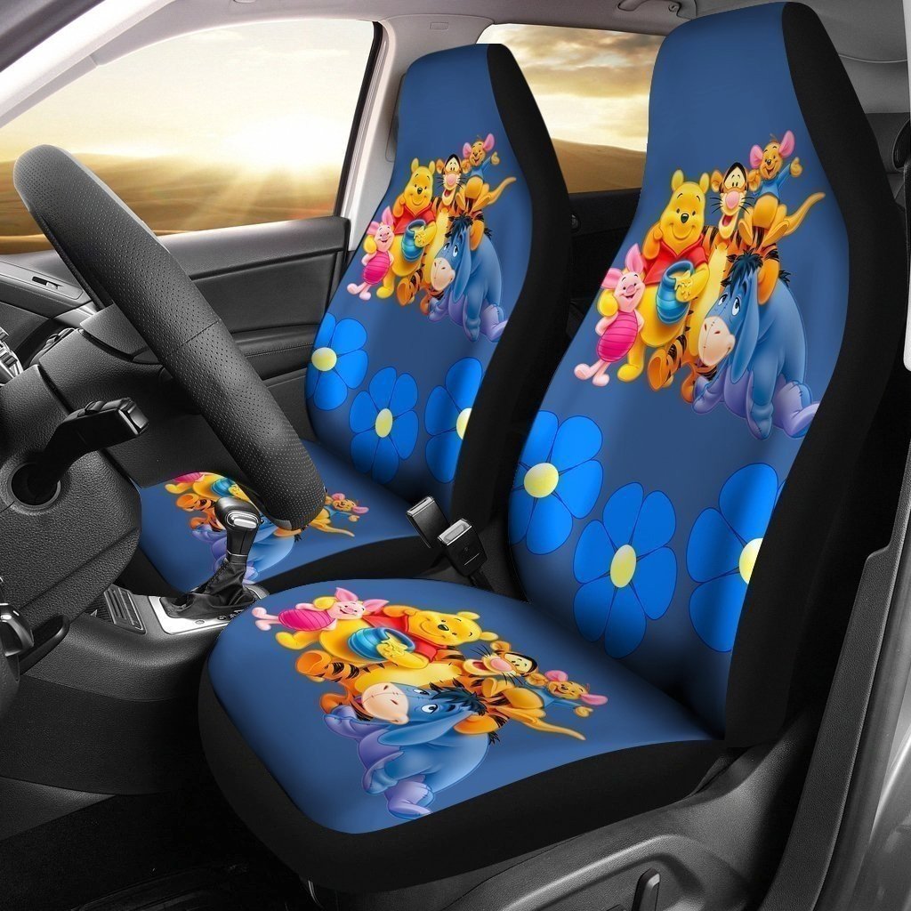 Winnie The Pooh For Fan Gift Sku 856 Car Seat Covers