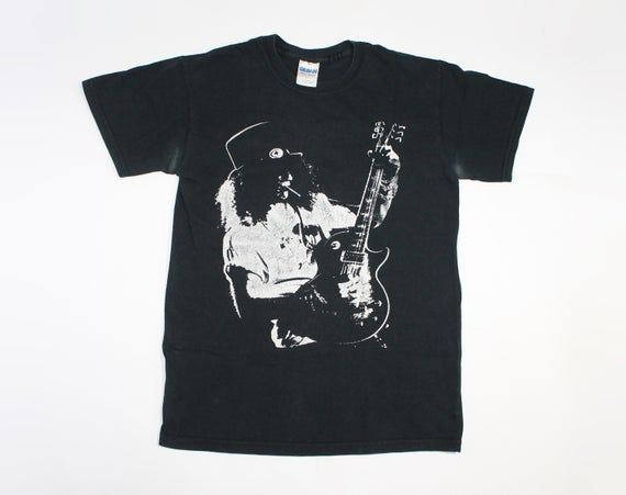 2000S Slash Shirt American Hard Rock Band Shirt Heavy Metal Hard Rock Blues Rock Glam Metal Men S Shirt