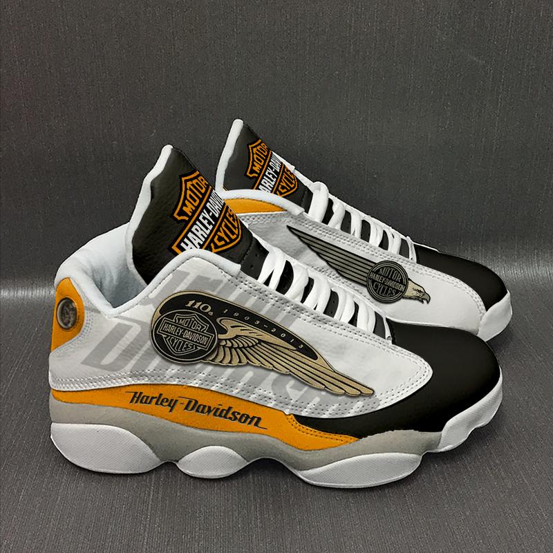 Harley Davidson Form Air Jordan 13 Sneakers – Tr00067