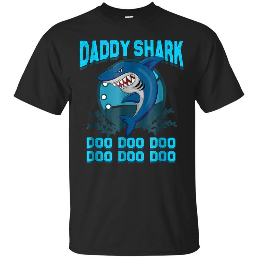 AGR Daddy Shark T Shirt For Men Funny Kids Women Sharks Jaq T-shirt