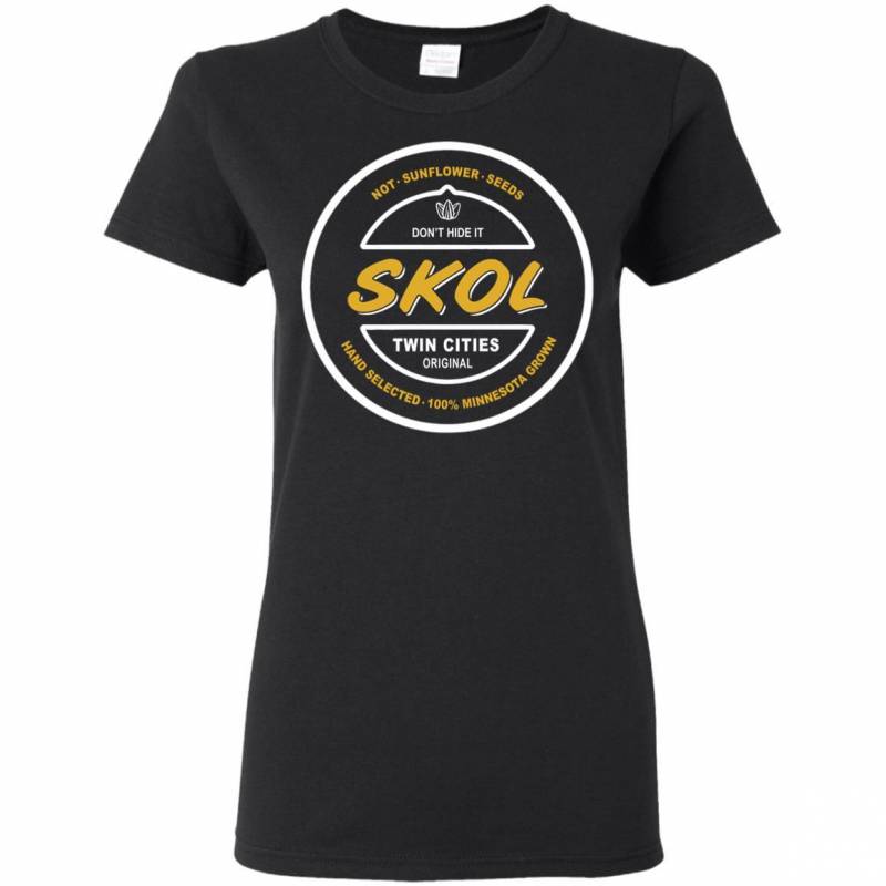 Skol Seeds Minnesota Vikings Football Ladies Women T-Shirt