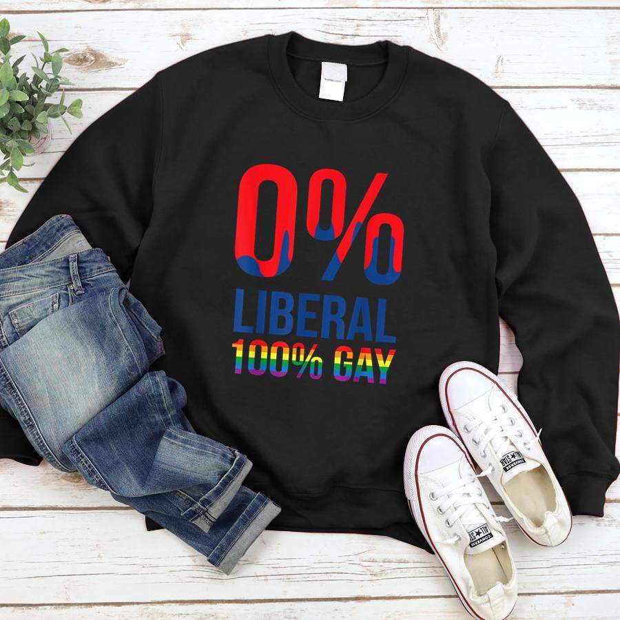 Anti Liberal LGBT Gay Cool Pro Republicans Gift  Sweatshirt