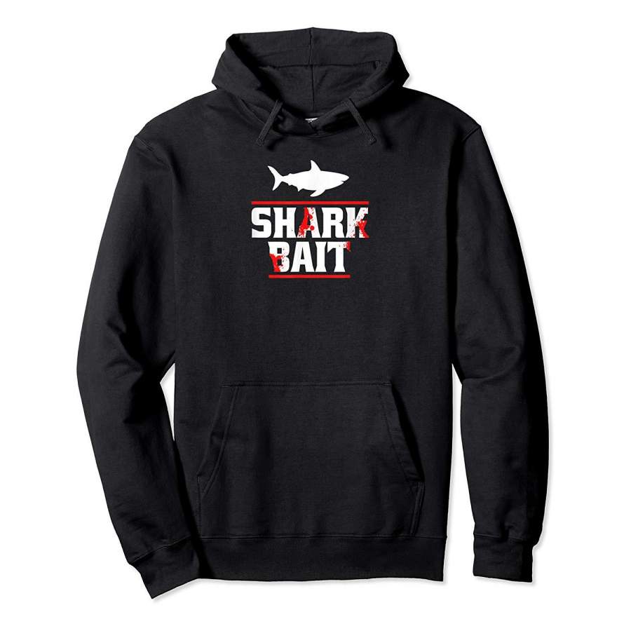 Shark Bait Funny Shark Lover Hoodie Premium Tee