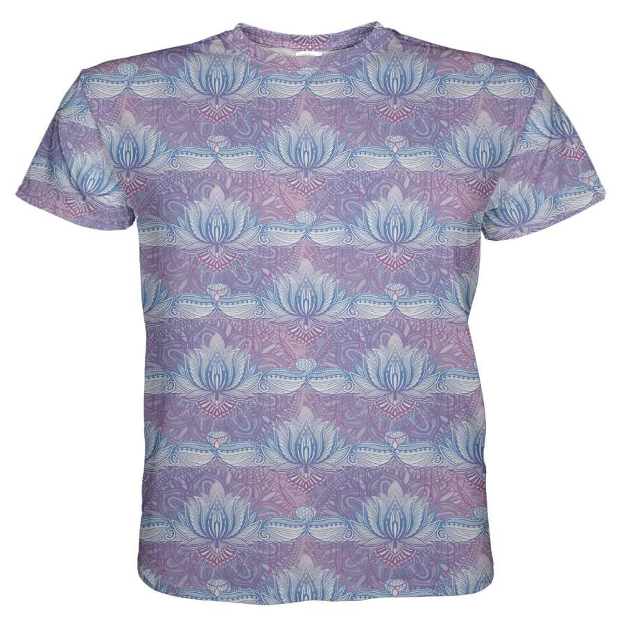 Cotton Candy Lotus Skies T-shirt