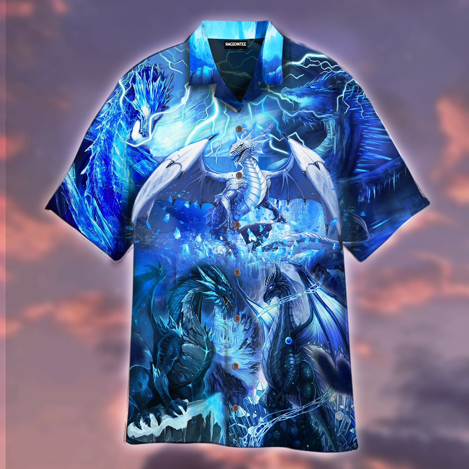 Ice Dragons Hawaii Shirt Unisex Adult Ha74604