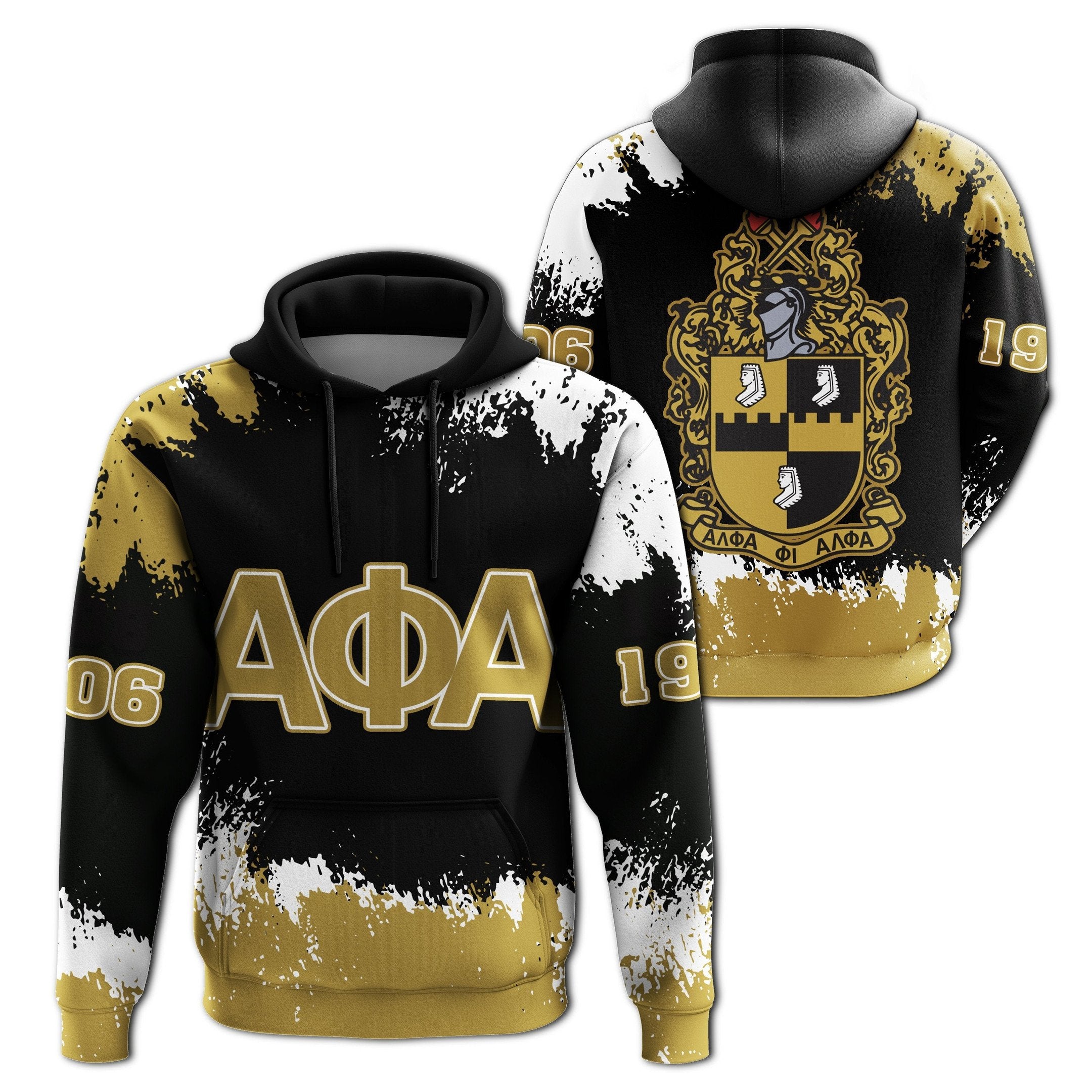 Fraternity Hoodie – Alpha Phi Alpha Hoodie – Face Style