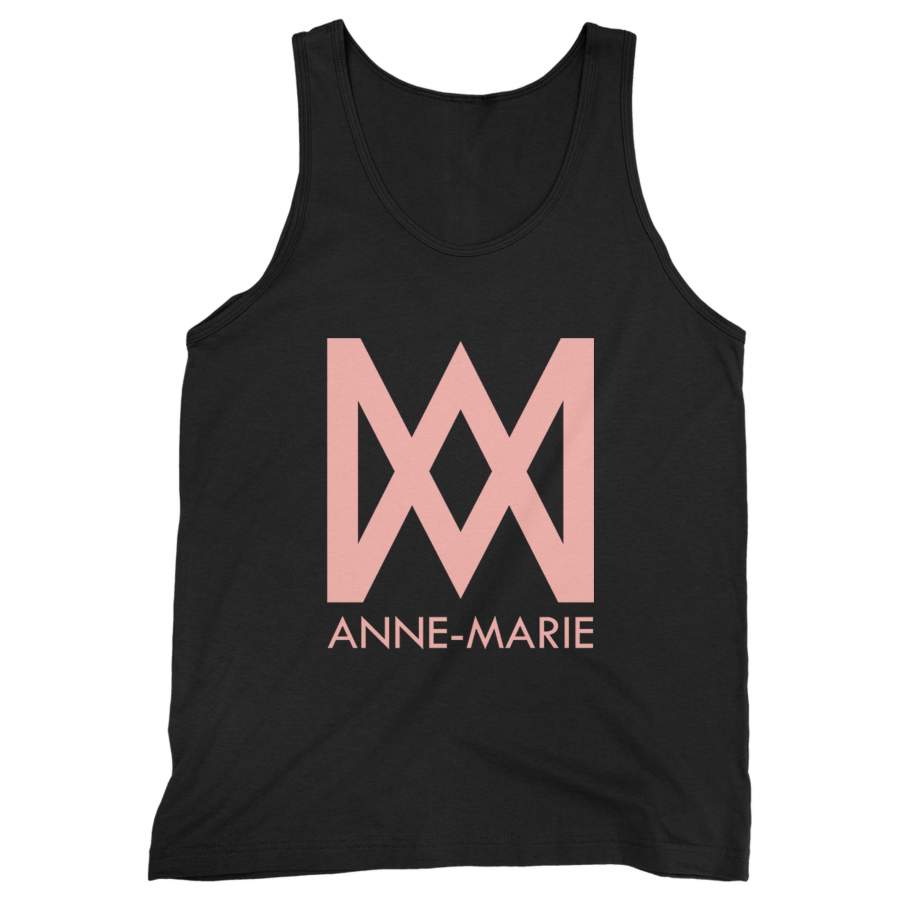 Anne Marie Logo Text Man’s Tank Top