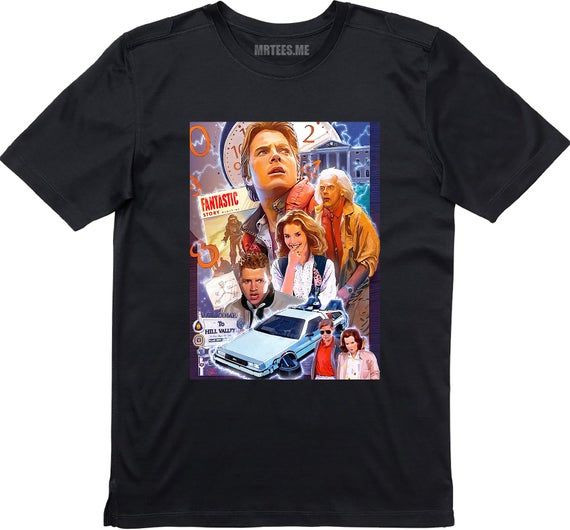 Back To The Future Shirtcult Classic Vintage Movie 0006 Shirt