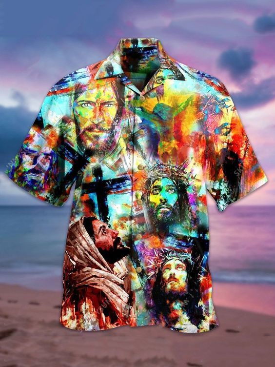 Jesus Daily Colorful Amazing Design Hawaii Shirt Ha74677