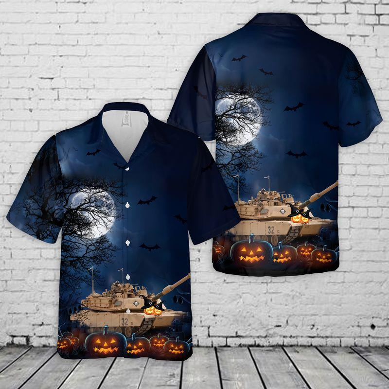 Abrams Tank Halloween Hawaiian Shirt | For Men & Women | Adult | Hw9284