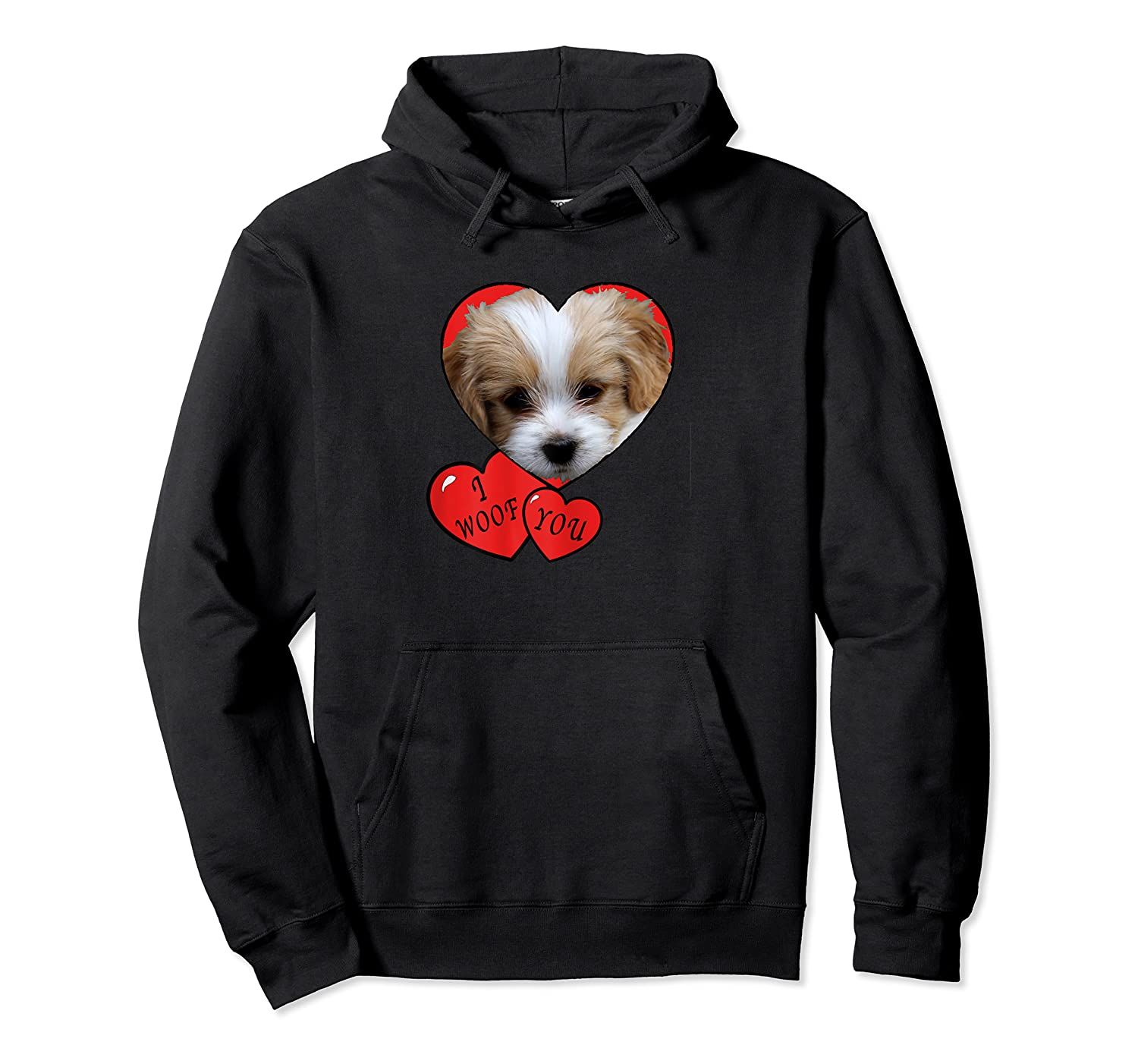 Puppy shirt for Kids, I Woof You Cute I love puppies shirts Pullover Hoodie, T-Shirt, Sweatshirt