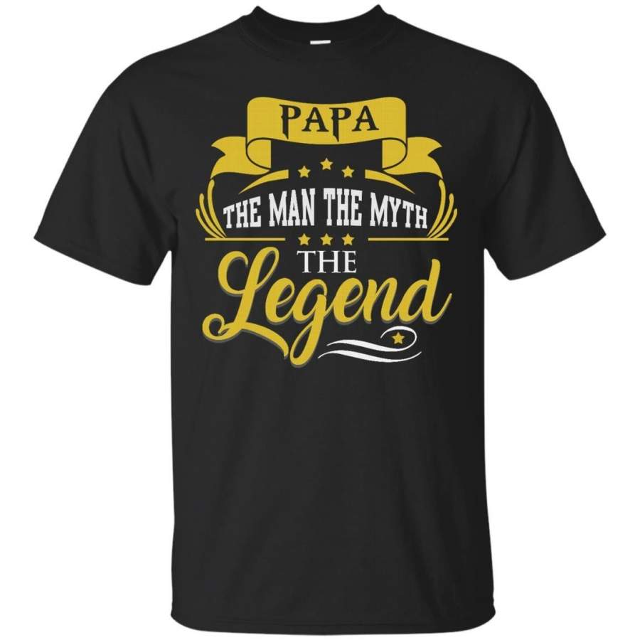 AGR Father s Day T shirts Papa The Legend Hoodies Sweatshirts