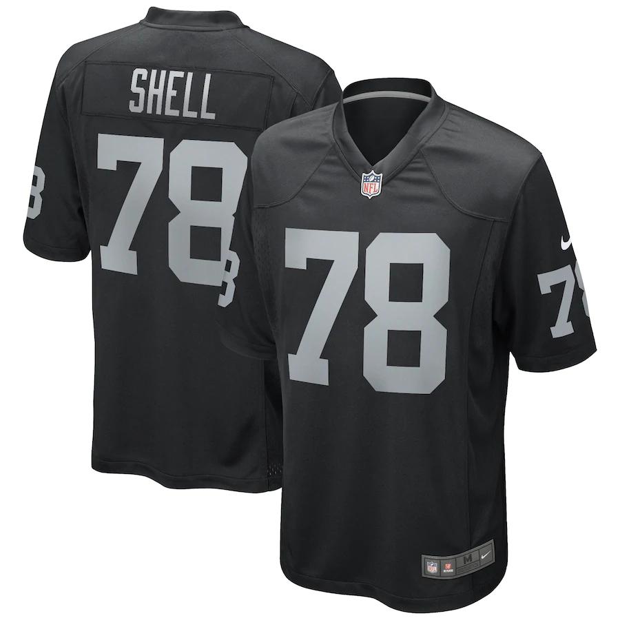 Art Shell Las Vegas Raiders Nike Game Retired Player Jersey – Black