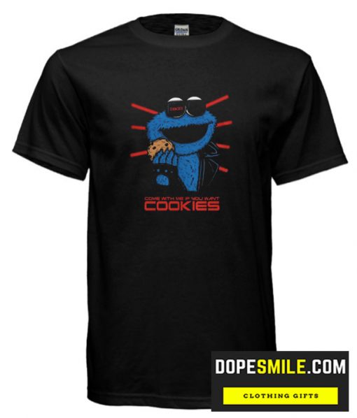 Cookie Monster Terminator Funny cool  T-Shirt