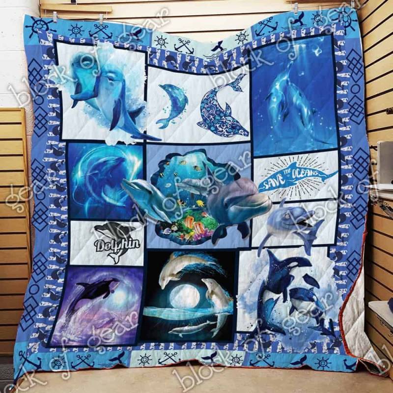 Cute Dolphin JH766 Quilt