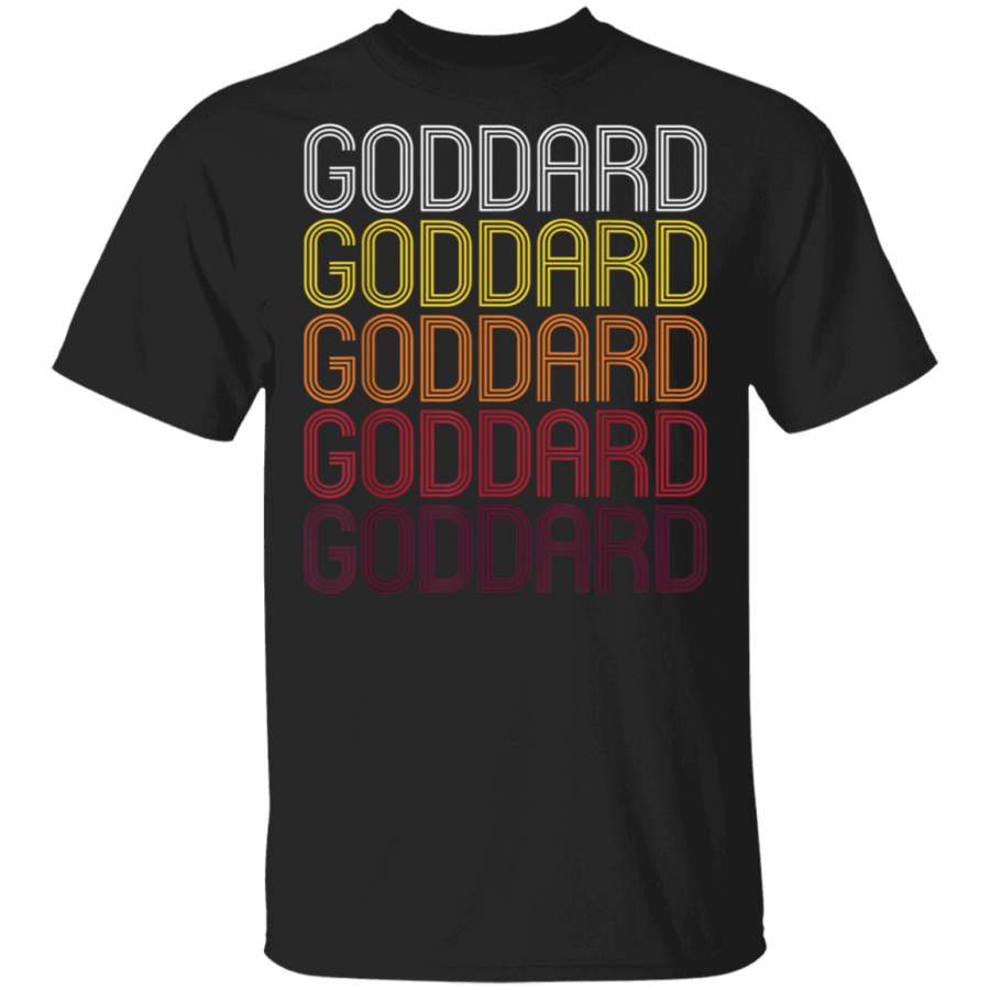 Goddard KS  Vintage Style Kansas Tshirt