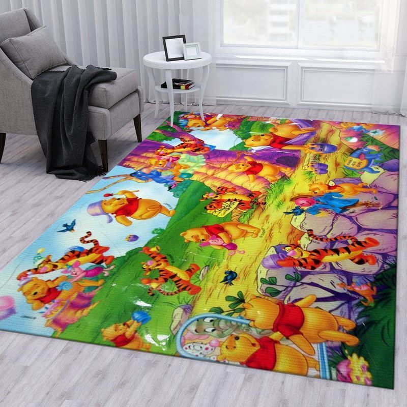 Winnie The Pooh 8 Area Rug Living Room And Bed Room Rug Gift Us Decor