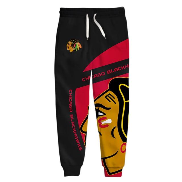 Chicago Blackhawks 3D Sweatpants