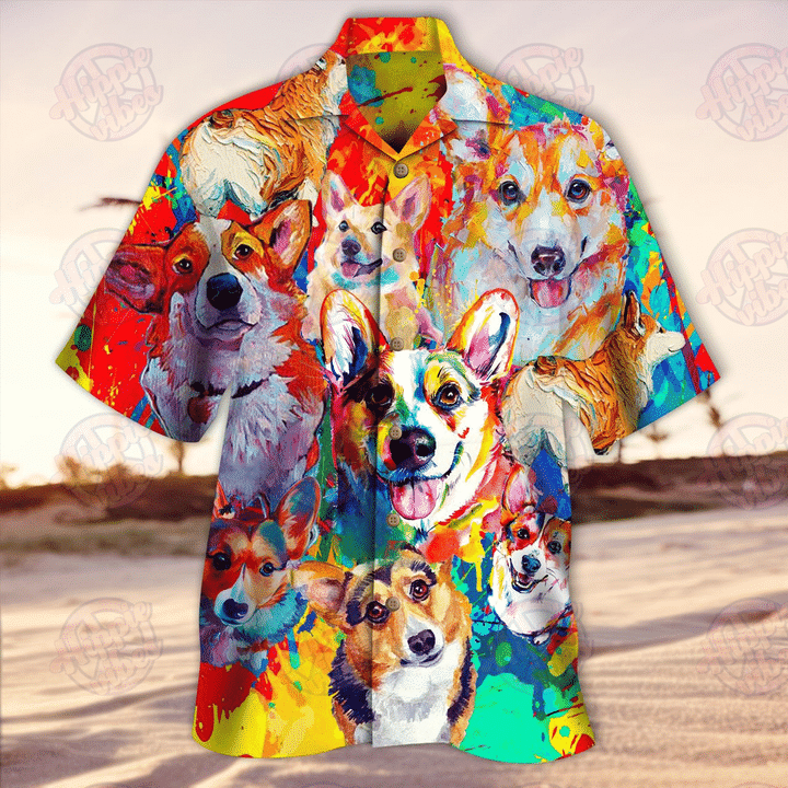 Life Is Better With A Corgi Hawaiian Shirts Ha74962