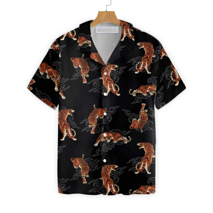 Japanese Tiger Hawaii Shirt Ha39391