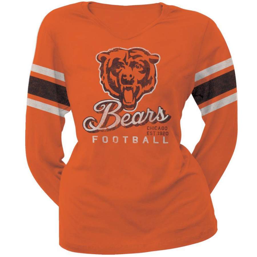 Chicago Bears – Homerun Premium Juniors Long Sleeve T-Shirt