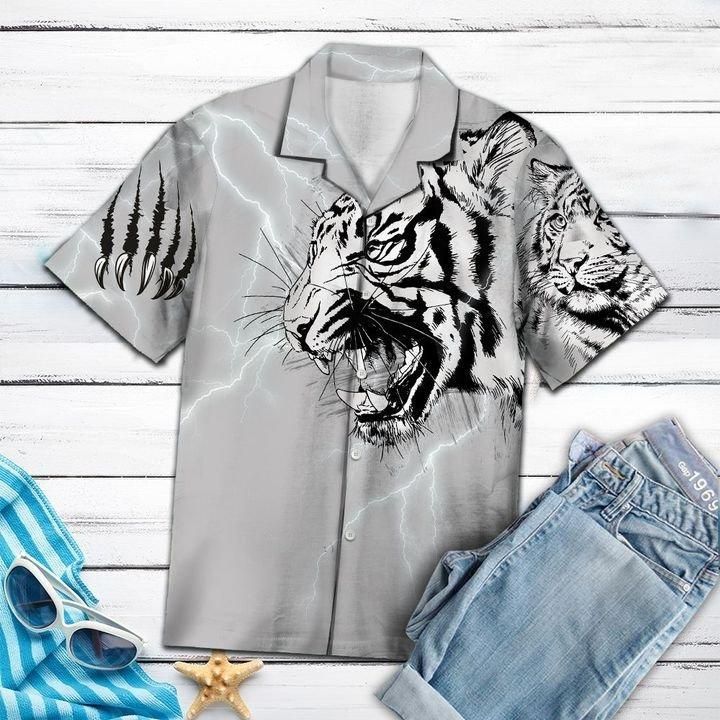 Amazing Tiger Hawaii Shirt Unisex Full Size Adult Colorful Ha18572