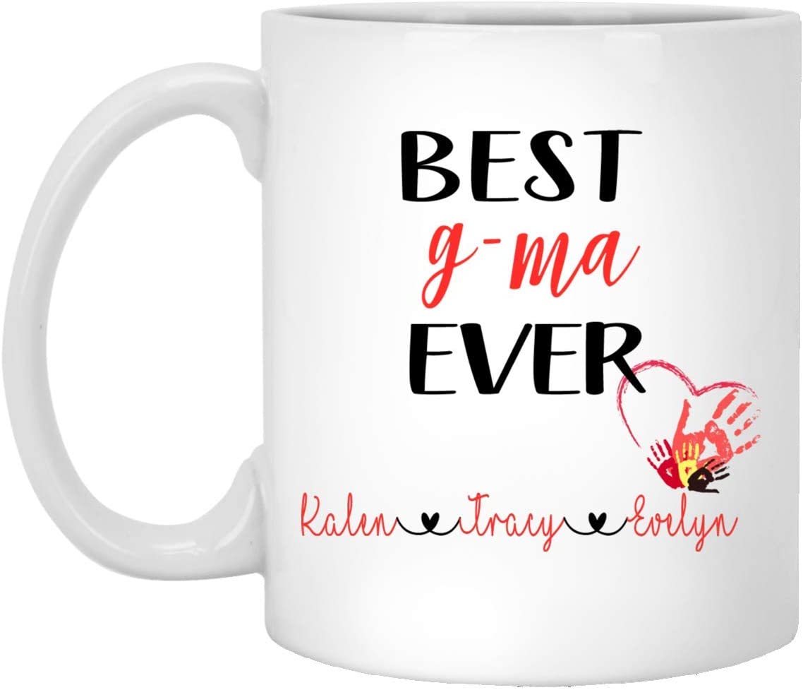 Best G-Ma Ever Coffee Mug – Personalized Mug – Father’S Day Gift – Gift For G-Ma – Fathers Day Mug – G-Ma Coffee Cup – G-Ma Coffee Mug 11Oz