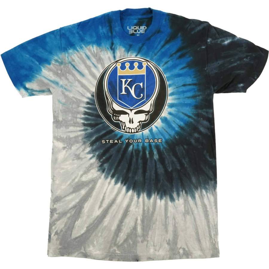 Kansas City Royals Steal Your Base Tie Dye T-shirt