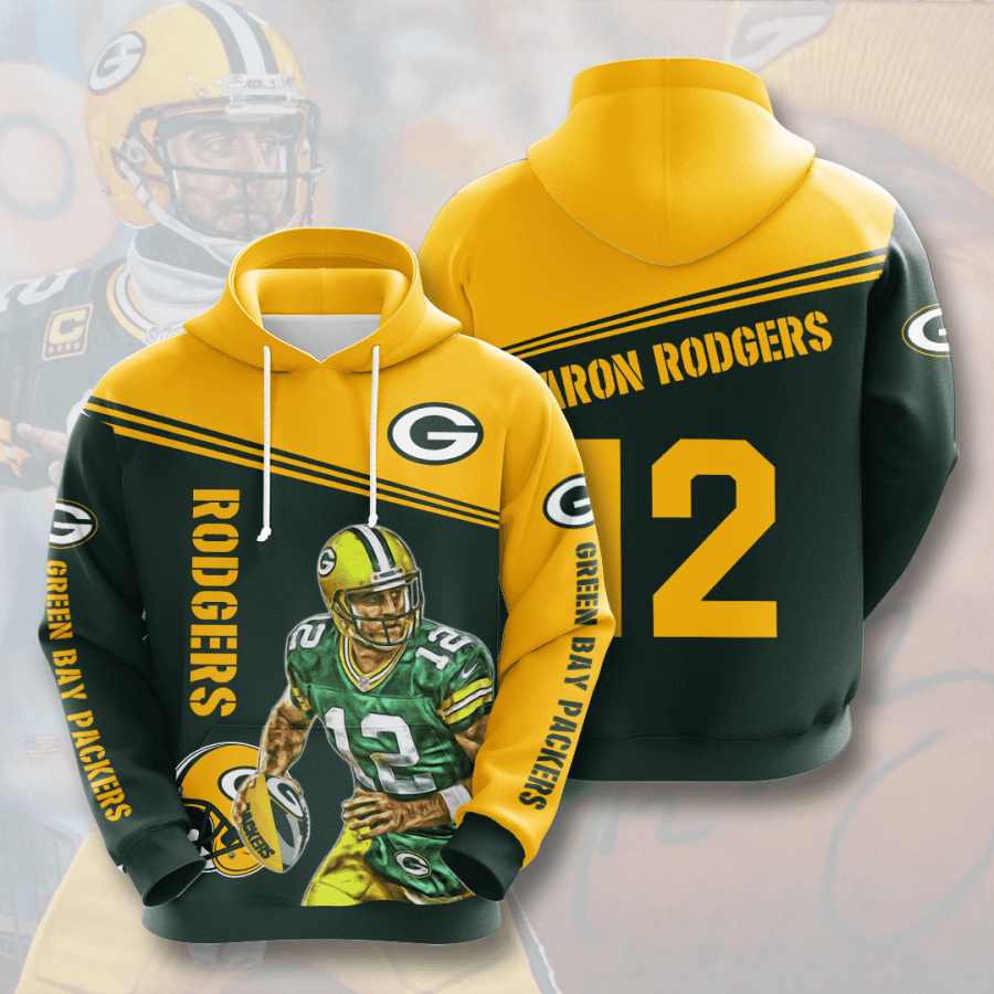 Green Bay Packers 3D Printed Hoodie/Zipper Hoodie 3