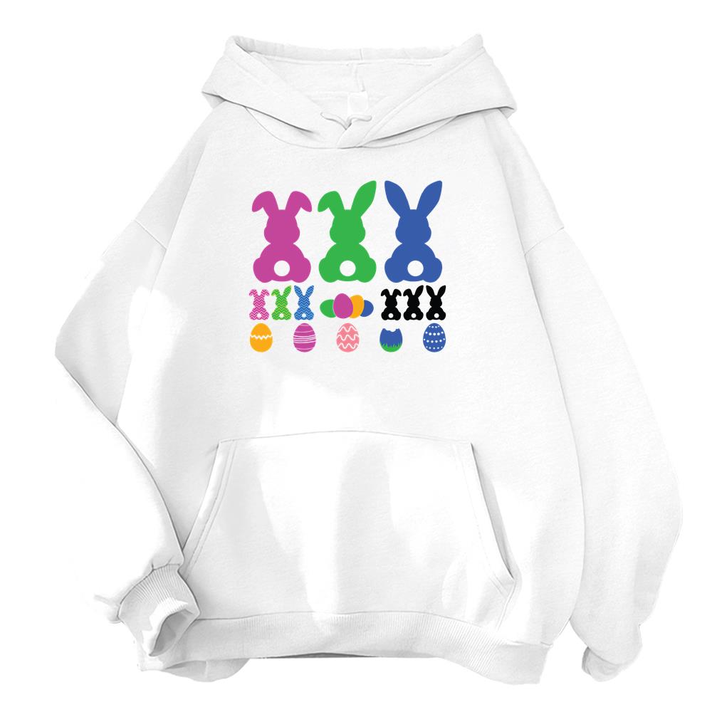 Easter Bunny Cute Bunny Hoppy Easter Bunnies Rabbit Family Easter Hoodie