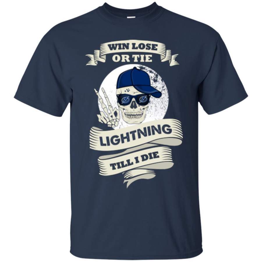 Skull Say Hi Tampa Bay Lightning T Shirts