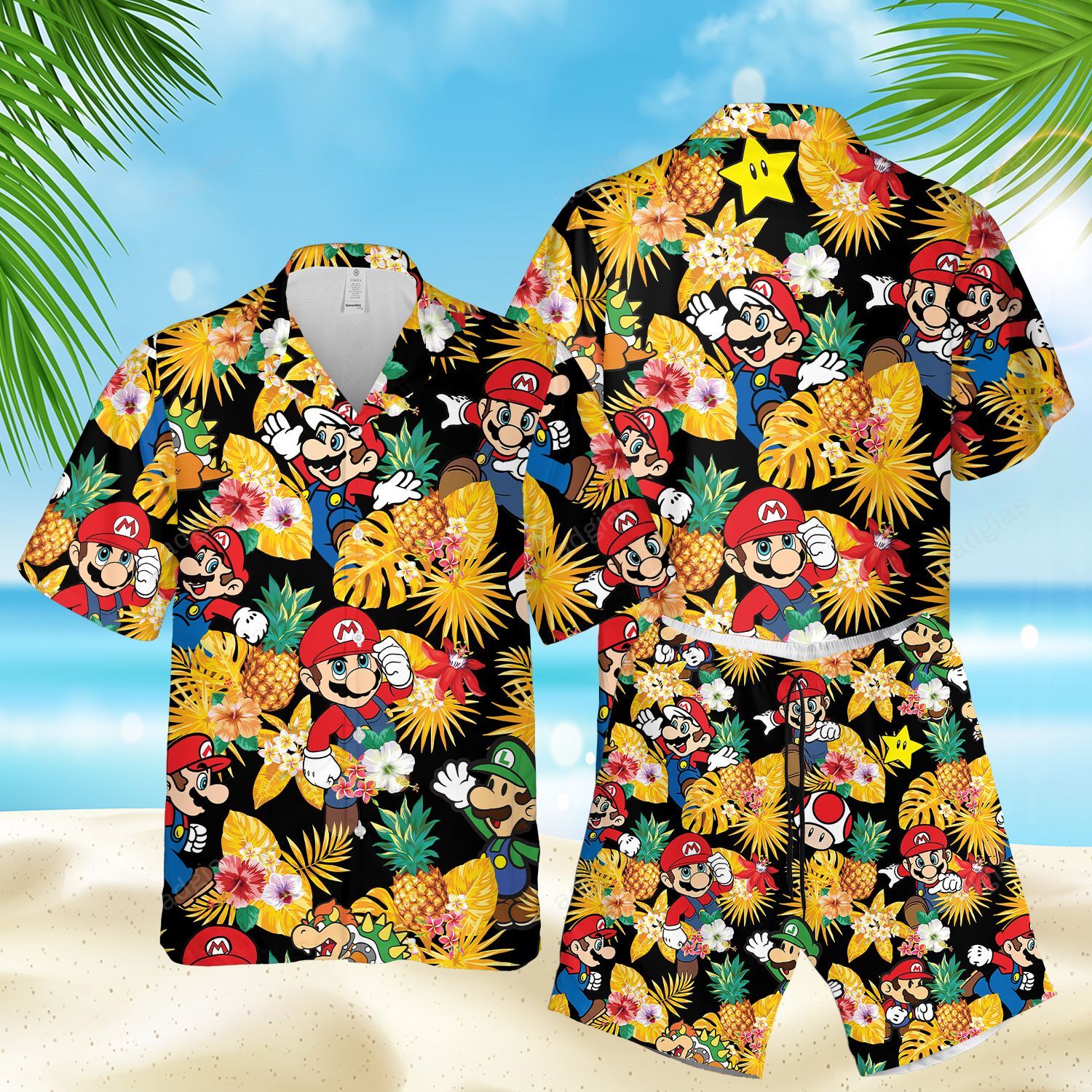 Smg Hawaiian Style Tropical Outfit Ha54029