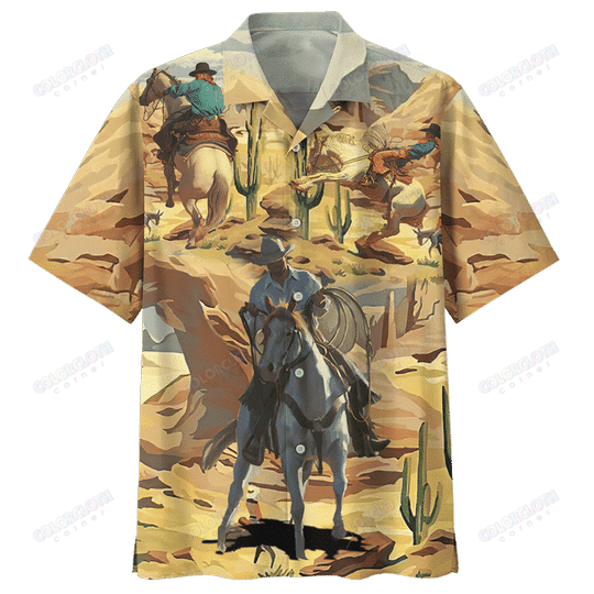 Awesome Cowboy Hawaiian Shirt Ty048008