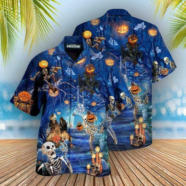 Happy Halloween Hawaii Shirt For Men Women Adult Ha100433